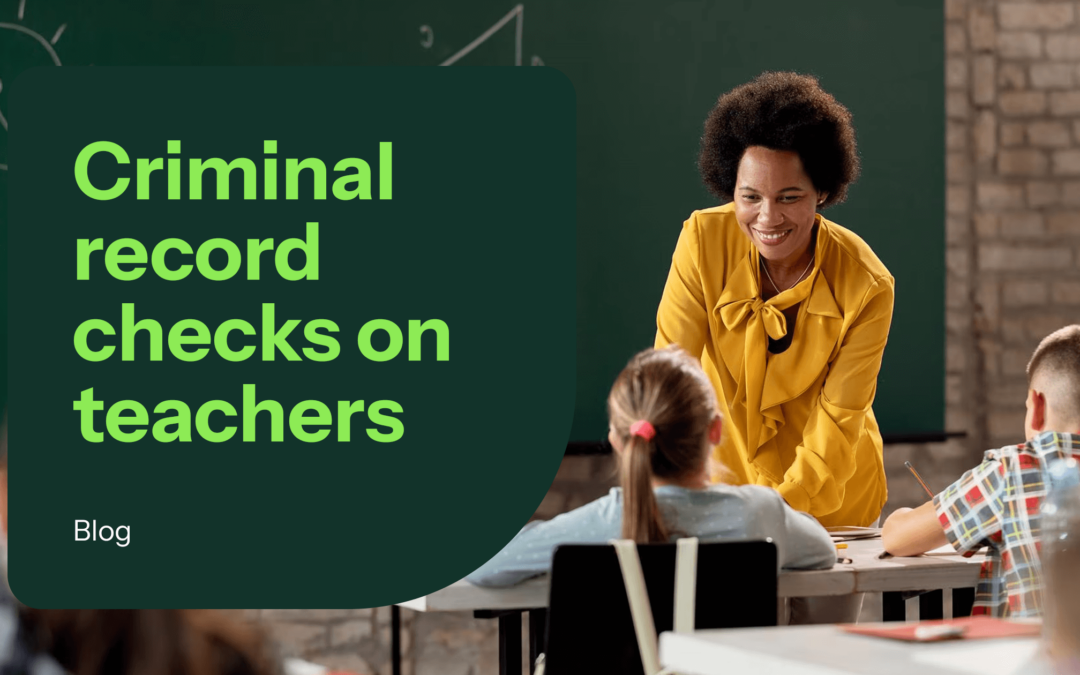 Criminal Record Checks on Teachers in South Africa