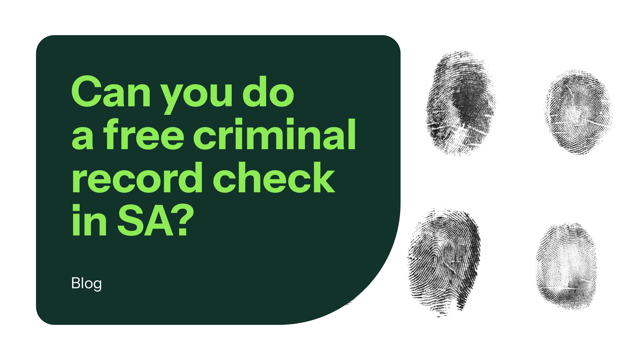 Can You Do a Free Criminal Record Check in South Africa?