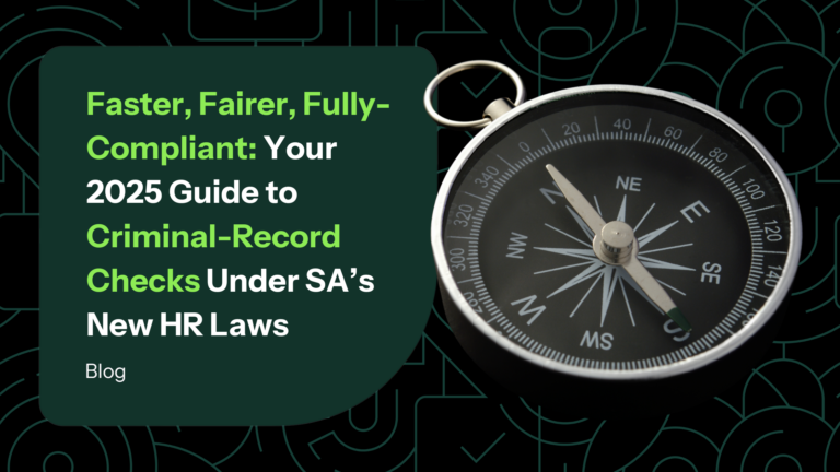 Criminal Record Checks for HR
