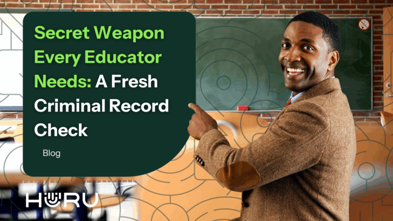 Criminal Record Checks for Educators