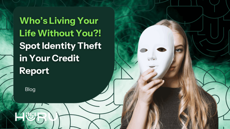 Preventing identity theft with a credit report