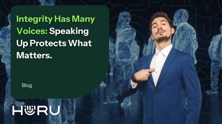 Integrity has many voices- speaking up matters